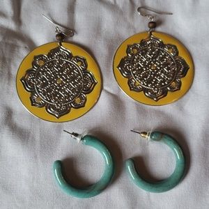 2 sets of Boho Style Earrings